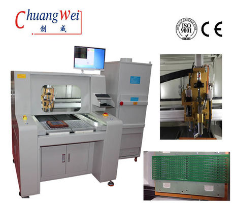 Double Station PCB Router Machine With Auto Routing Bit Checker