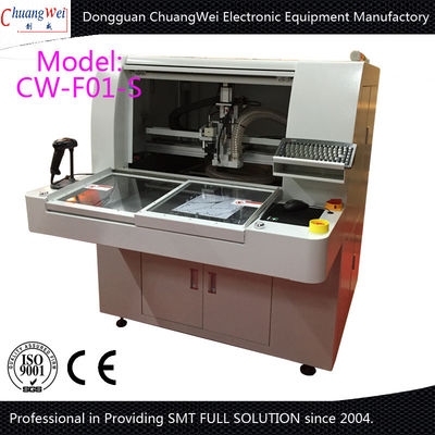 320*320mm FR1 / FR4 / MCPCB Router Machine With Dual Table