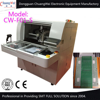 Dual Workstation Tabletop PCB Router Machine With 0.01mm Cutting Precision