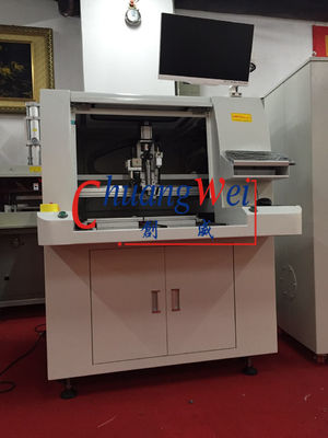 Dual Workstation Tabletop PCB Router Machine With 0.01mm Cutting Precision