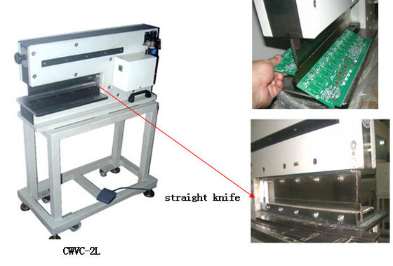 Motorized V-cut PCB Separator Machine Pneumatically Driven Pcb Depanelizer