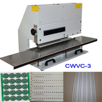 FR4 110V 60HZ V groove Manual Pcb Cutter For PCB Assembly free grind
