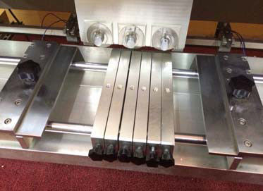 LCD Display Automatic Glass Cutting Machine 3 Circular Blades,PCB Separator