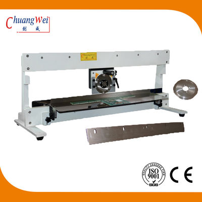 Manual V Cut PCB Depaneling With Circular And Round Blades To Separating PCB