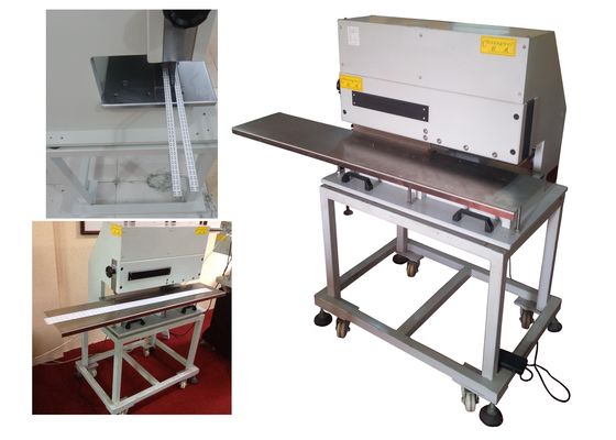 Pneumatic FR4 Pcb Depaneling Machine,  Motorized Pcb Depanelizer For Cutting Pcb Board
