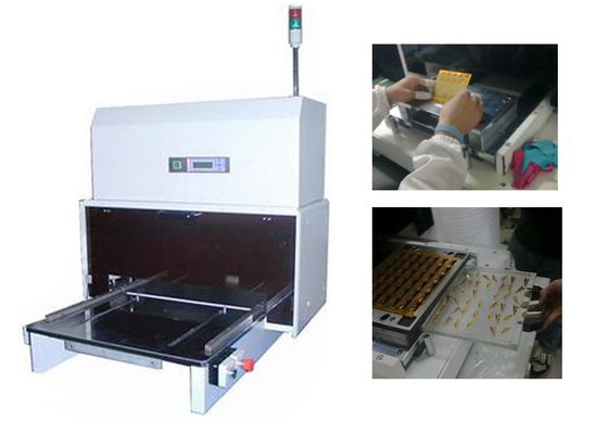 0.08MM Thick LCD Display CNC Pneumatically PCB Punching Machine