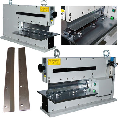 High Speed Pneumatic PCB Separator Machine Two Sharp Linear Blades