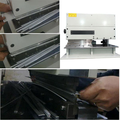 PCB Cutting PCB Depanel Machine Pneumatically With 1.8M Working Platform