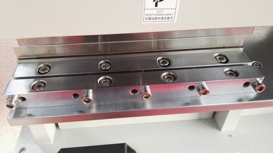 2.0mm FR4 Board PCB V Cut Machine With Two Sharp Linear Blades