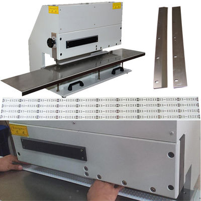 2.0mm FR4 Board PCB V Cut Machine With Two Sharp Linear Blades