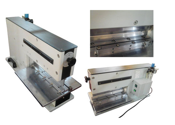 0.5-0.7Mpa working air pressure pcb cutting machine with japan steel linear blades