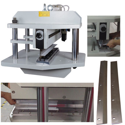 Rigid Guillotine PCB Depanelizer Machine With Two Linear Blades