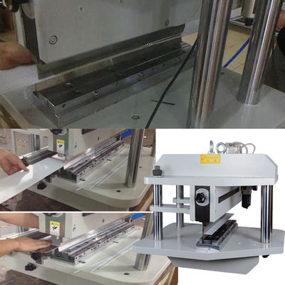 Rigid Guillotine PCB Depanelizer Machine With Two Linear Blades