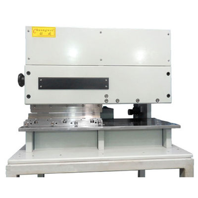 0.3mm Thick W500mm Motorized Linear V Grooving Machine For Pcb