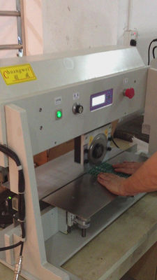 100mm/S Motorized Metal PCB Cutting Machine Round Blade