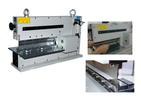 Pneumatical Pcb Cutting Machine, CWVC-2L Motorized Linear Blade Pcb Depanelizer