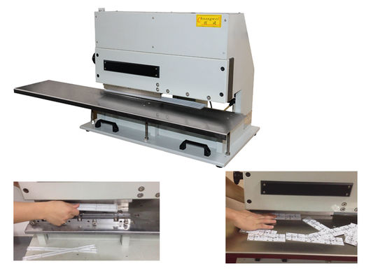 PCB Cutting Machine With Motorized Pneumatic Type With Safety Protecting Hand