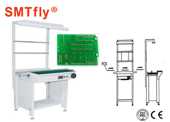 Min 0.6mm Inspection PCB Conveyor Variable Speed Control